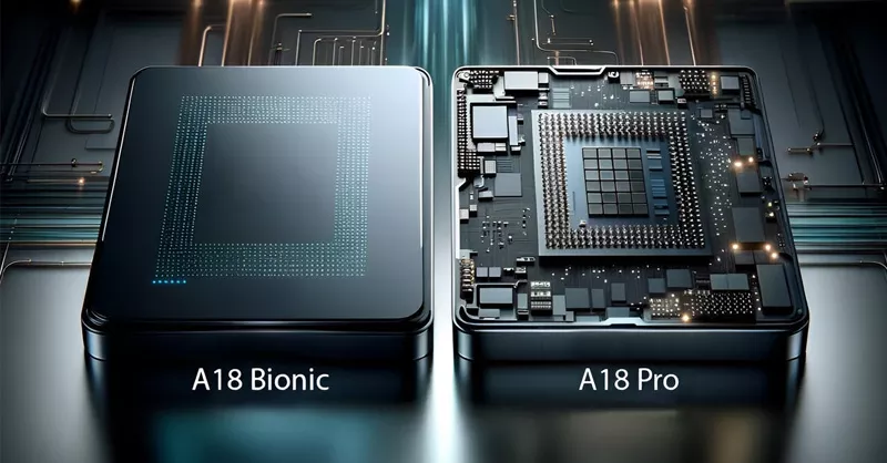 Chip A18 bionic